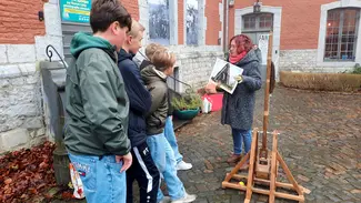 Ville au Moyen Âge pour le cours d'étude du milieu