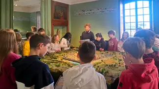 Maquette de la Ville de Marche-en-Famenne au Moyen Âge