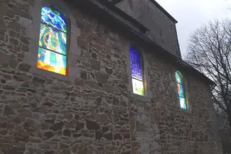 Eglise Saint-Etienne à Waha | Vue extérieure de l'église