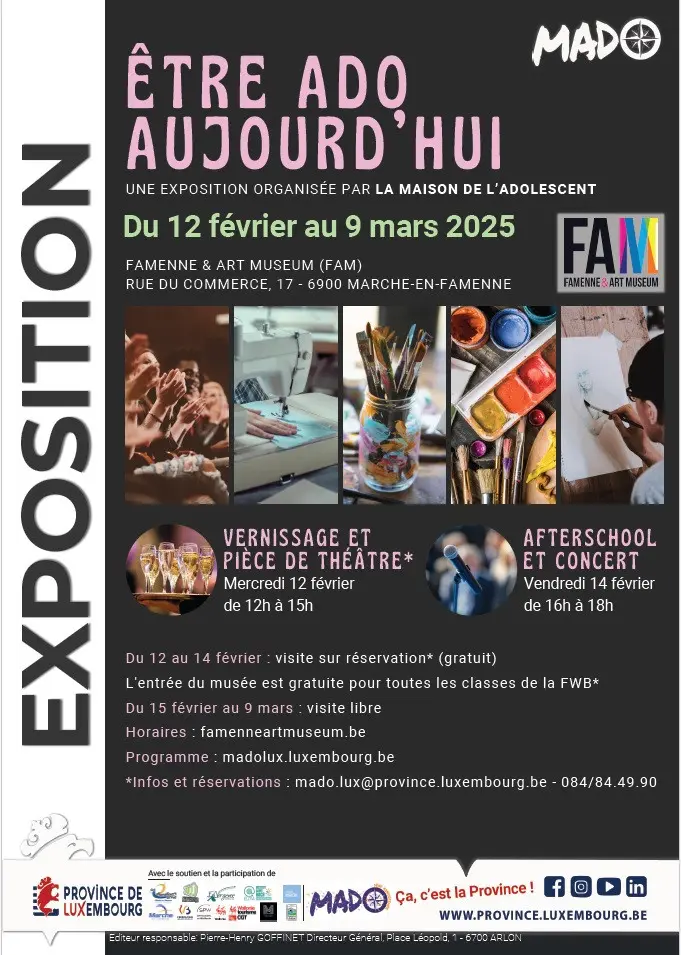 Exposition collaborative au Famenne &amp; Art Museum