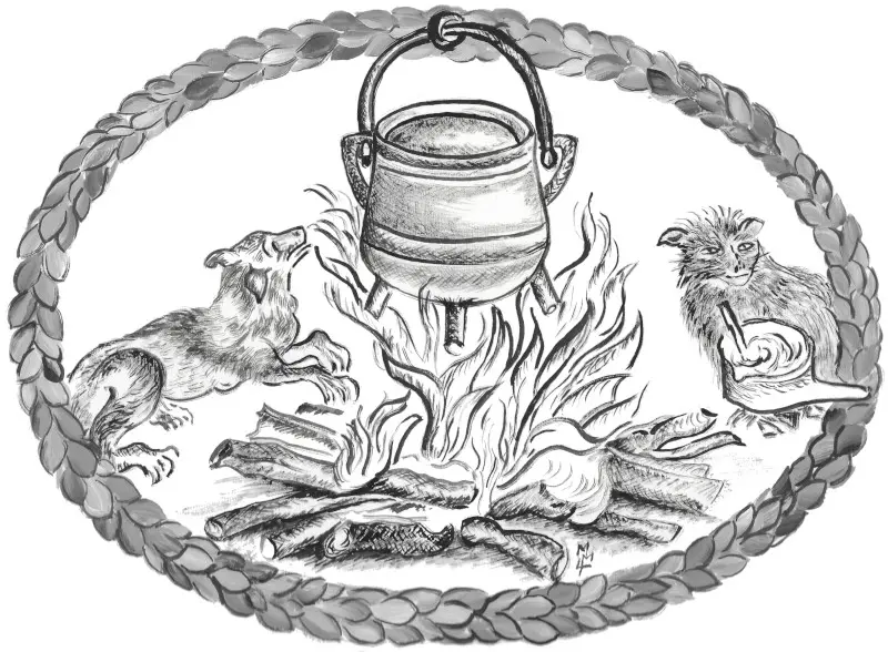Logo de la Blanche Maison, musée à Nisramont en Ardenne belge La Blanche Maison